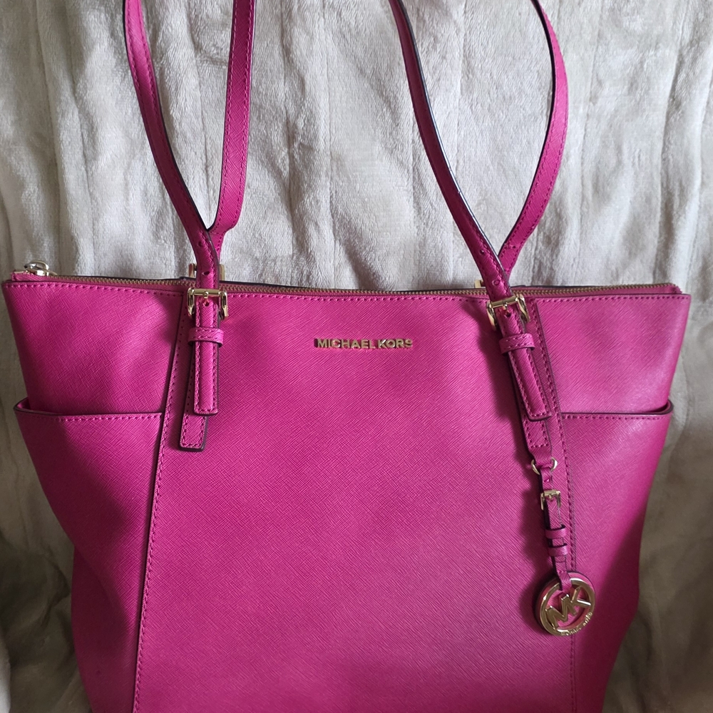 Michael Kors Pink Tote/Shoulder Bag